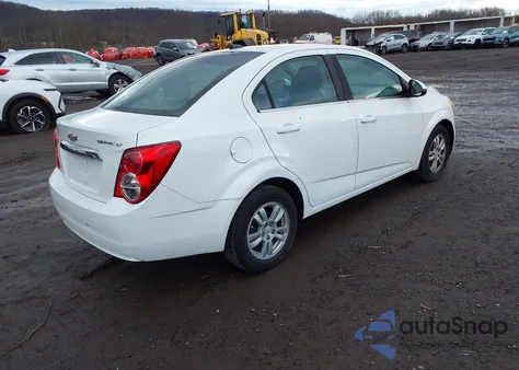 2012 Chevrolet Sonic 2Lt z USA, uszkodzony, nr VIN 1G1JC5SH9C4204880